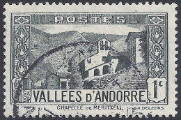 ANDORRA 1932 - Yvert 24° - Vedute | - Used Stamps