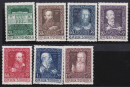 Österreich   .    Y&T    .   732/738       .   *        .    Ungebraucht Mit Gummi - Unused Stamps