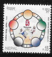 Nepal 2008 Summer Olympic Beijing Olympics MNH - Népal