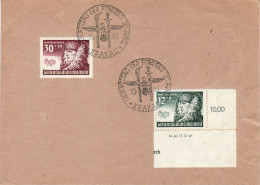 POLAND GENERAL GOVERNMENT 1941 MiNr 59 ,  61 ON COVER WITH COMMEMORATIVE POSTMARK - General Government