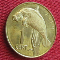 Guyana 1 Cent 1976 Manatee - Guyana