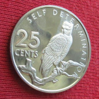 Guyana 25 Cents 1976 Harpy Bird - Guyana