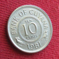 Guyana 10 Cents 1981 - Guyana