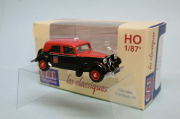 SAI Les Classiques - CITROEN TRACTION 11B 1952 Taxi G7 Réf. 6111 Neuf NBO HO 1/87 - Vehiculos De Carretera