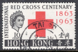 Hong Kong 1963 A Single Stamp From The 100th Anniversary Of Red Cross In Fine Used - Gebruikt