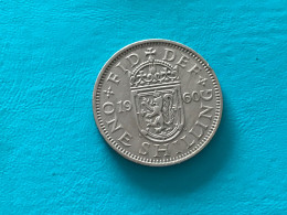 Münze Münzen Umlaufmünze Großbritannien 1 Shilling 1960 Schottisches Wappen - I. 1 Shilling