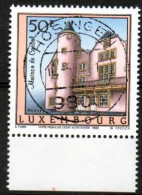 Luxembourg, Luxemburg, 1993,  Y&T 1272, MI 1322, ADELS- UND PATRIZIERHÄUSER , GESTEMPELT, OBLITERE - Gebraucht