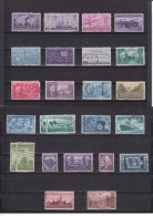 USA - O / FINE CANCELLED - 1944 / 1946 - RAILWAY, SAVANNAH, TELEGRAPH, CORREGIDOR, IOWA, CINEMA ..... - Used Stamps