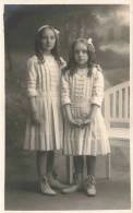 ENFANTS - Portraits - Portrait De Jumelles - Carte Postale Ancienne - Portretten