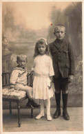 ENFANTS - Portraits - Portrait D'une Fratrie - Carte Postale Ancienne - Abbildungen