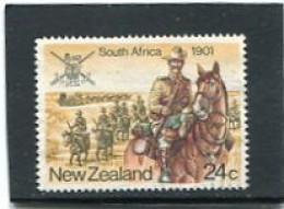 NEW ZEALAND - 1984  24c  SOUTH  AFRICA  FINE USED - Gebraucht