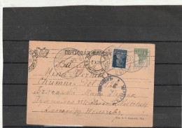 Russia POSTAL CARD 1925 - Briefe U. Dokumente