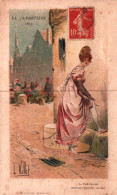 CPA - Illustration L.VALLET - "La Jarretière" (Jeune Femme) … Edition Petit Journal - Vallet, L.