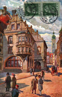 CPA - Illustration Richard Wagner - MÜNCHEN - Hof-Bräuhaus (Aquarelle) - Edition A-C - Wagner, Richard