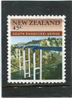 NEW ZEALAND - 1985  45c  SOUTH RANGITIKEI BRIDGE  FINE USED - Used Stamps