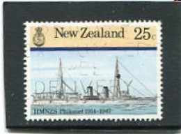 NEW ZEALAND - 1985  25c  PHILOMEL  FINE USED - Used Stamps