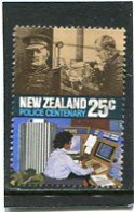 NEW ZEALAND - 1986  25c  COMPUTER OPERATION  FINE USED - Usati