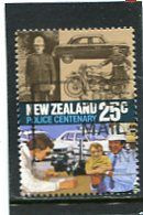 NEW ZEALAND - 1986  25c  PATROL CAR  FINE USED - Gebraucht