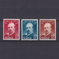 NIGER 1949, Sc# 295-297, Alexander L. Kielland, MH - Ungebraucht