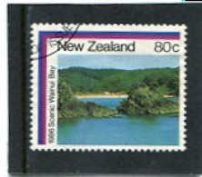 NEW ZEALAND - 1986  80c  WAINUI BAY  FINE USED - Usados
