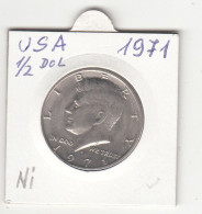 UNITED STATES 1/2 HALF DOLLAR 1971  KENNEDY   COIN - 1964-…: Kennedy