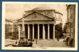 °°° Cartolina N. 2510 Roma Pantheon - Formato Piccolo Viaggiata °°° - Pantheon