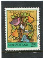 NEW ZEALAND - 1986  25c  CHRISTMAS  FINE USED - Usados