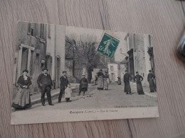 CPA 41 Loir Et Cher Oucques Rue De Sonnier - Autres & Non Classés