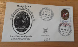 C7628 FDC SAINT PIERRE ET MIQUELON - FDC