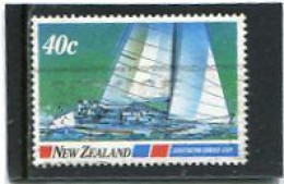 NEW ZEALAND - 1987  40c  SOUTHERN  CROSS  CUP  FINE USED - Gebruikt