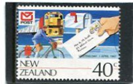 NEW ZEALAND - 1987  40c  POSTING  LETTER  FINE USED - Usados