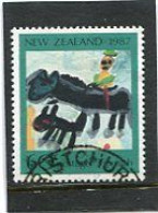 NEW ZEALAND - 1987  60c+3c  HEALTH  FINE USED - Oblitérés