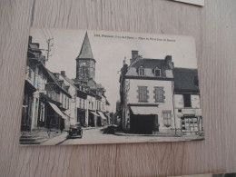 CPA 63 Puy De Dôme Pionsat Place Au Fil Et Rue Du Marché - Sonstige & Ohne Zuordnung