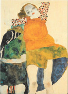 Egon Schiele - Deux Filles Assises - Schiele
