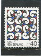 NEW ZEALAND - 1988  40c  KORU  FINE USED - Used Stamps