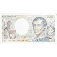 France, 200 Francs, Montesquieu, 1985, A.1263621569, TB, Fayette:70.5, KM:155a - 200 F 1981-1994 ''Montesquieu''