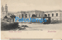 212838 URUGUAY MONTEVIDEO HOSPITAL ASILO ESPAÑOL POSTAL POSTCARD - Uruguay