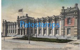 212843 URUGUAY MONTEVIDEO SCHOOL ESCUELA MILITAR Y NAVAL POSTAL POSTCARD - Uruguay