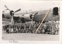 Wichelen, Zeldzame Fotokaart, Met Namen Op De Achterzijde : Zaventem : 1958, 2 Scans - Wichelen