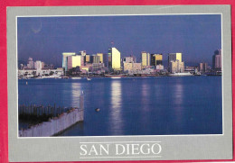 U.S.A. - SAN DIEGO - CALIFORNIA - SKYLINE - VIAGGIATA 1988 - San Diego