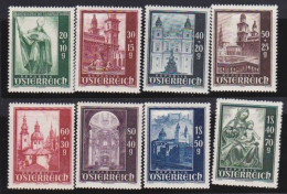 Österreich   .    Y&T    .   755/762       .   *        .     Ungebraucht Mit Gummi - Unused Stamps