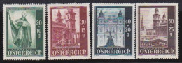 Österreich   .    Y&T    .   755/758       .   *        .     Ungebraucht Mit Gummi - Unused Stamps