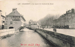 FRANCE - CHAMBERY - La Leysse Et Le Boulevard Du Musée - Carte Postale Ancienne - Chambery