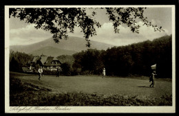 Delcampe - Ref 1630 - Germany Golf Postcard - Baden Baden Golf Course & Das Hotel - Sport Theme - Golf
