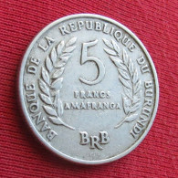 Burundi 5 Francs 1969 W ºº - Burundi