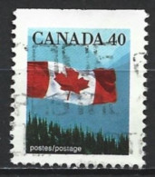 Canada 1990. Scott #1169 (U) Flag And Mountains - Oblitérés