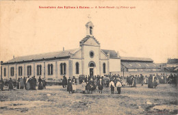 CPA 51 INVENTAIRE DES EGLISES A REIMS / A SAINT BENOIT / 15 FEVRIER 1906 - Reims