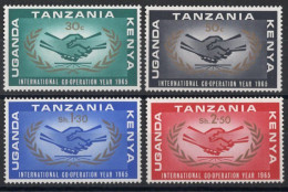 EST-AFRICAIN Timbres-Poste N°141** à 144** Neufs Sans Charnières TB Cote : 2.75€ - Kenya, Uganda & Tanzania