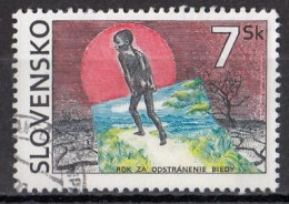 SLOVAKIA 249,used,falc Hinged - ACF - Aktion Gegen Den Hunger