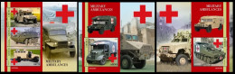 Liberia  2023 Military Ambulances. (135) OFFICIAL ISSUE - Other (Earth)
